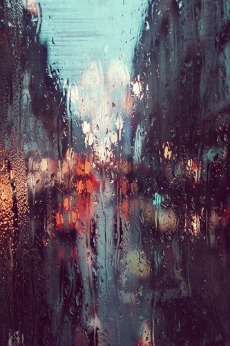rain in city