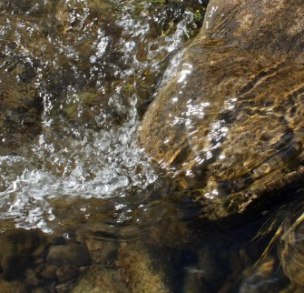 water flowing