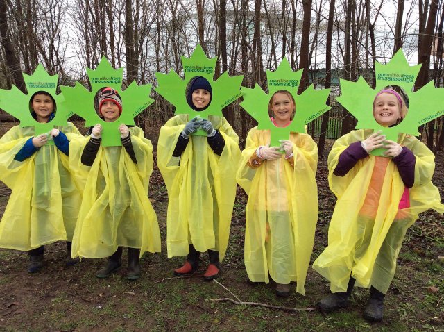 YellowPonchoLeafKids