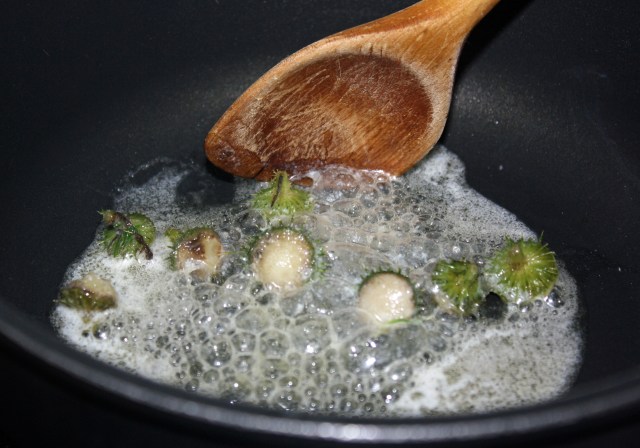 Frying up Thistle hearts